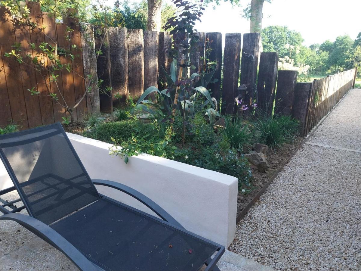 Studio Meuble Avec Terrasse Axe Rennes Saint Malo La Baussaine Luaran gambar